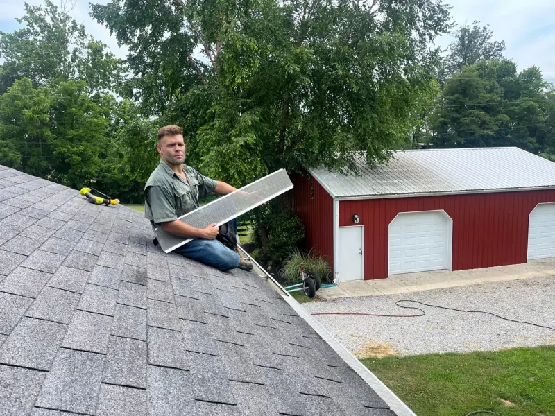 Gutter work by Great Dane Gutters in the Louisville area